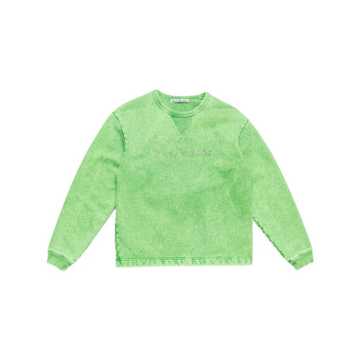 아크네 스튜디오 스터드 로고 스웨트셔츠