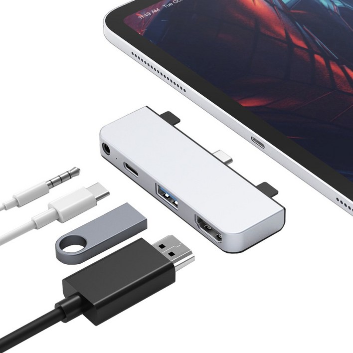 하이퍼 드라이브 HD319E 4in1 C타입 썬더볼트 멀티허브 4K HDMI 60W PD충전 아이패드 하이퍼 드라이브 HD319E 4in1 C타입 썬더볼트 멀티허브 4K HDMI 60W PD충전 아이패드