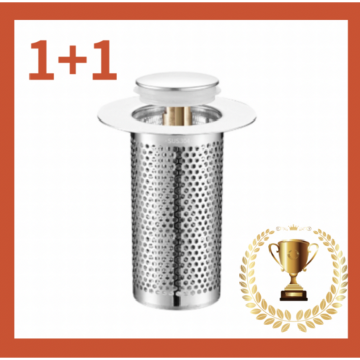 아누아비레 세면대 욕조 거름망 마개 스텐 11, 2개