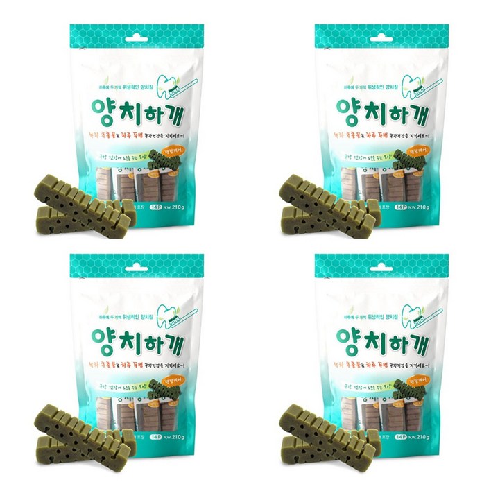 양치하개 오리지널 덴탈케어 14p 강아지개껌