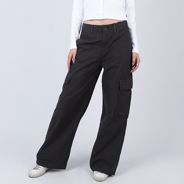 리바이스 여성 면바지 배기 카고 A60770003