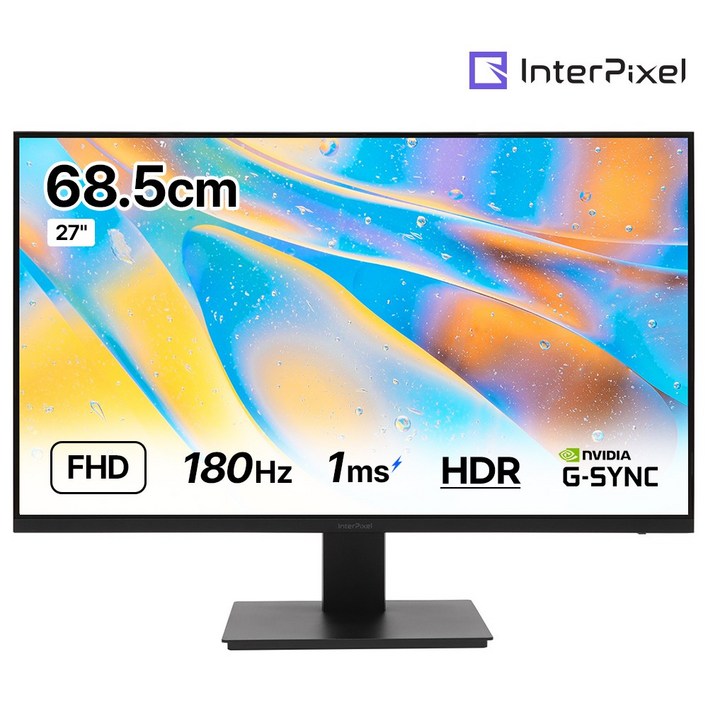 인터픽셀 IP2744 FHD 180Hz 27인치 게이밍 모니터, IP2744(일반), 68.5cm