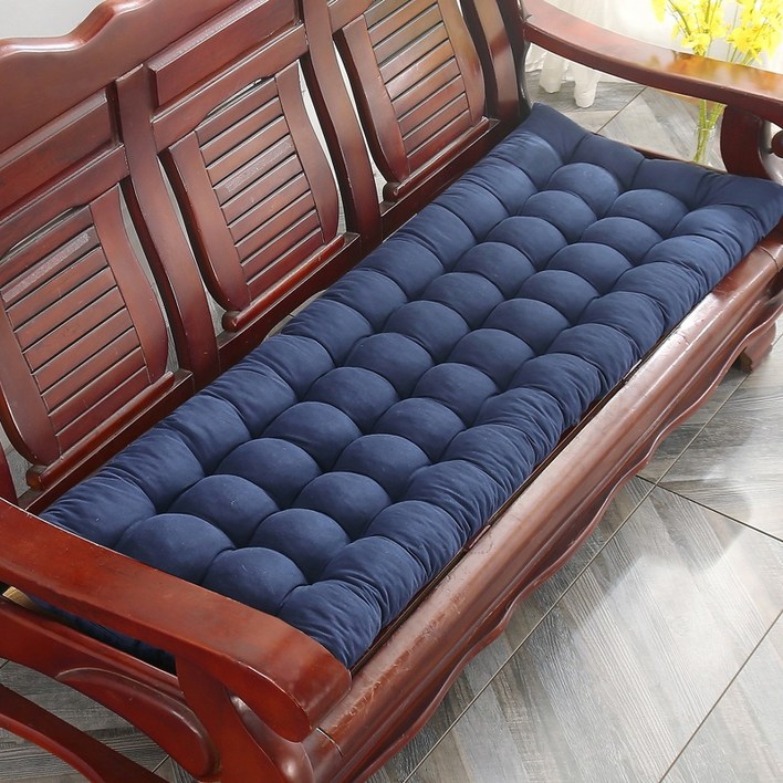 긴방석 두꺼운 패드 긴의자 패브릭 방석 계단 벤치 쿠션