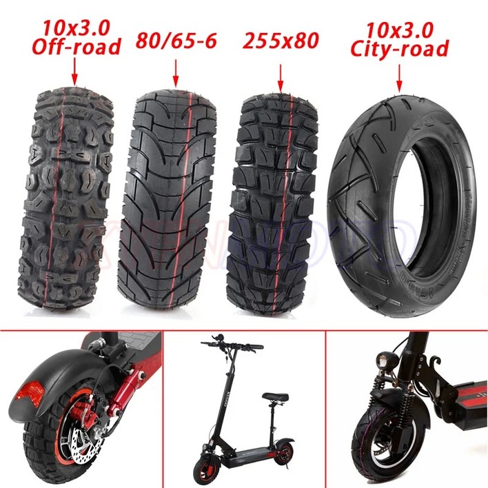Dualtron VICTOR 럭셔리 이글 스피드웨이 4 5 Zero 10X Kugoo M4 10 인치 전기 스쿠터 미니모터용 255X80