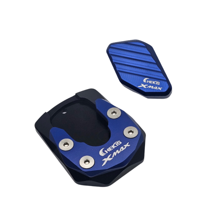 CHEKIS XMAX 스탠드세트 사이드클립 날개클립 보조발판 세트 엑스맥스 전년식 튜닝, 1개, 블루