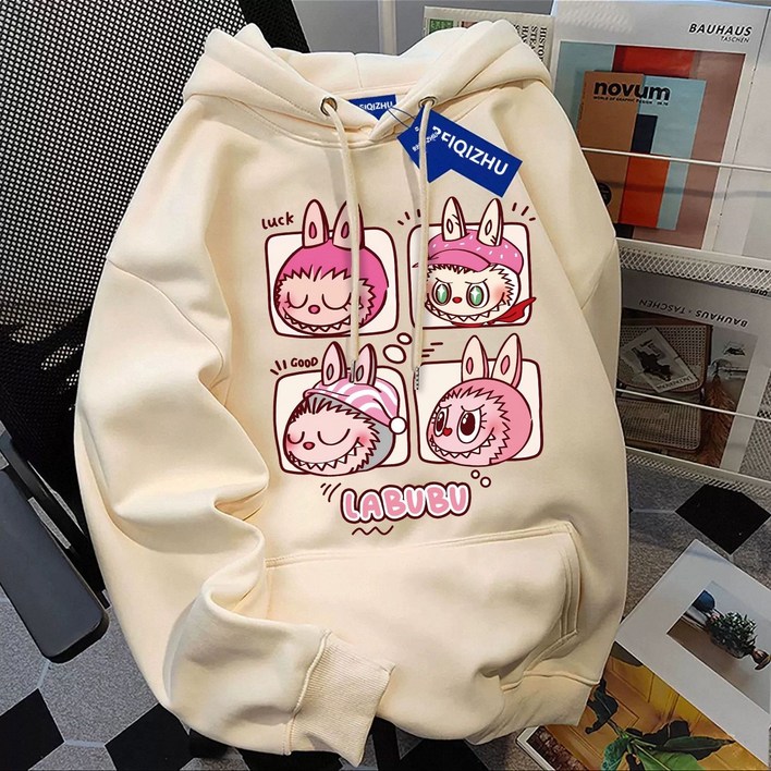 라부부 캐릭터 아동 후드티  봄가을 키즈후드 기모선택 가능