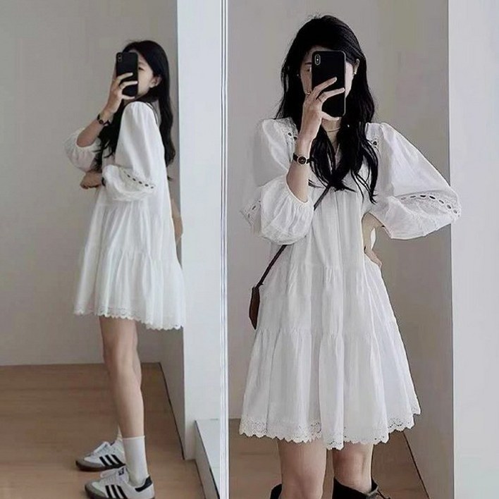 메이킹유 3size 펀칭 레이스 캉캉 WA11547멜린원피스