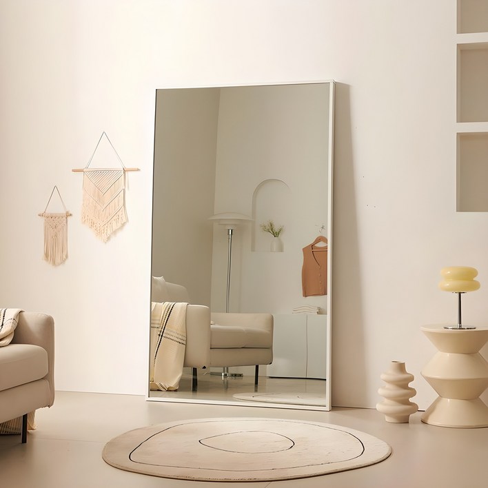 그린우드 대형 와이드 예쁜 스탠드 전신거울 10001700