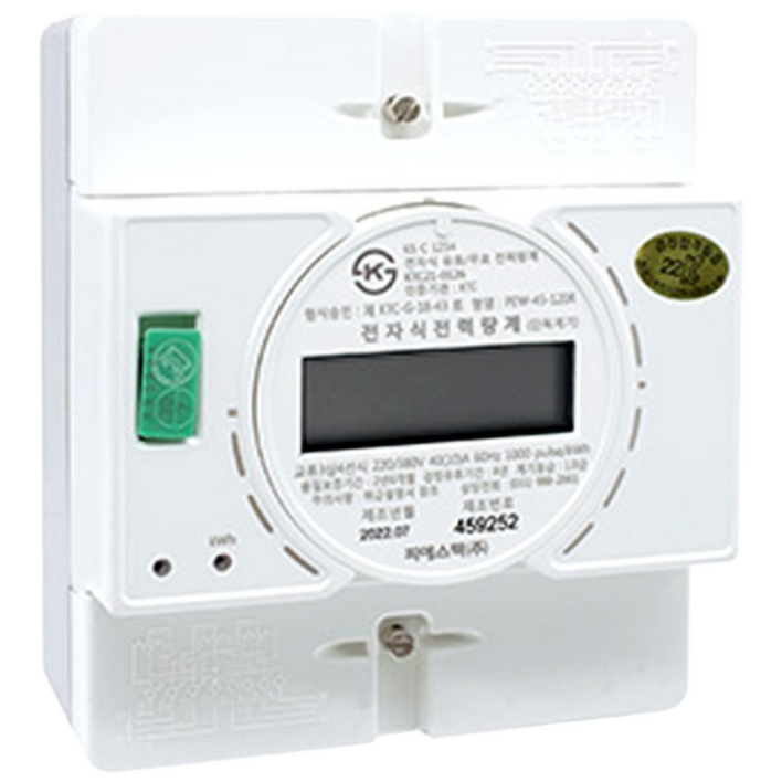 PSTEC 계량기 3상4선 120A 회전형, 1개