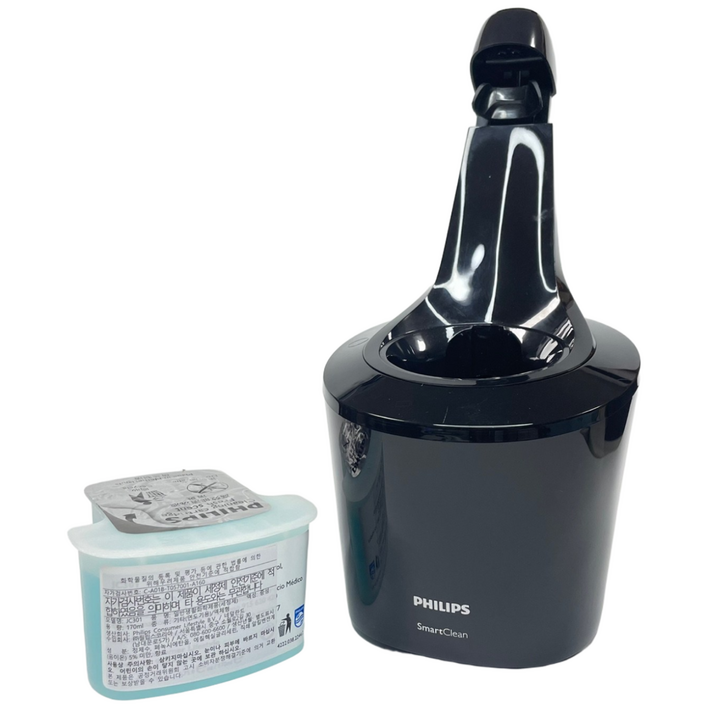 필립스코리아 정품 전기면도기세척기SC52세정액JC301 스마트클린플러스자동 건조 기능