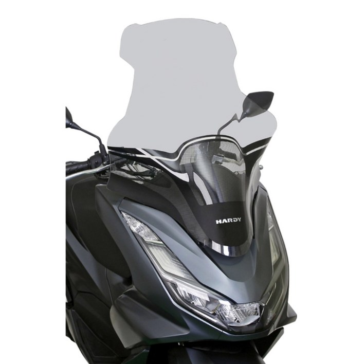 하디 혼다 PCX125 2021년2024년 튜닝 전용 클리어 미들 윈드스크린, 1개