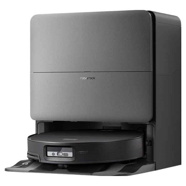 로보락 S10 MaxV Ultra 로봇청소기, 블랙, RRE0VESEWFD55HRR