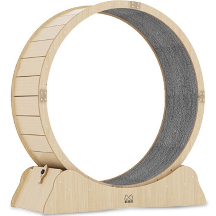 딩동펫 고양이 익사이트 우드 캣휠 S