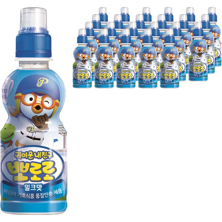 뽀로로 어린이음료 밀크맛 235 ml
