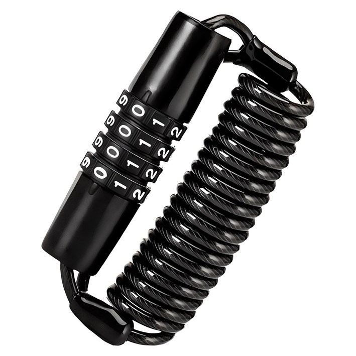 락브로스 휴대용 케이블 와이어 자물쇠 T609