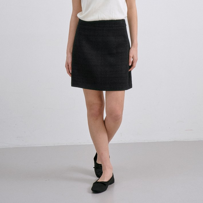 210에디트 여성용 트위드 스커트 ZF1SK515