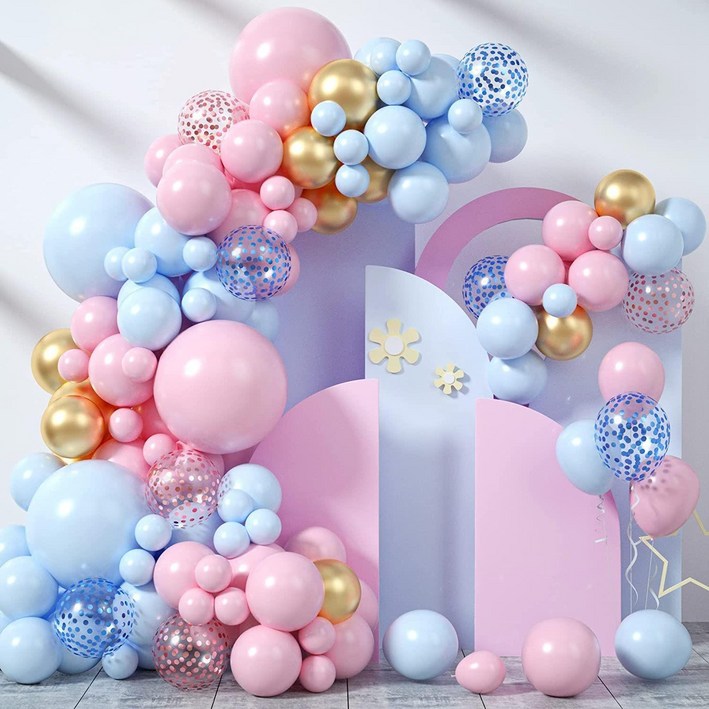 파티풍선 9종세트 다양한 웨딩 가게 축하 생일파티 장식세트