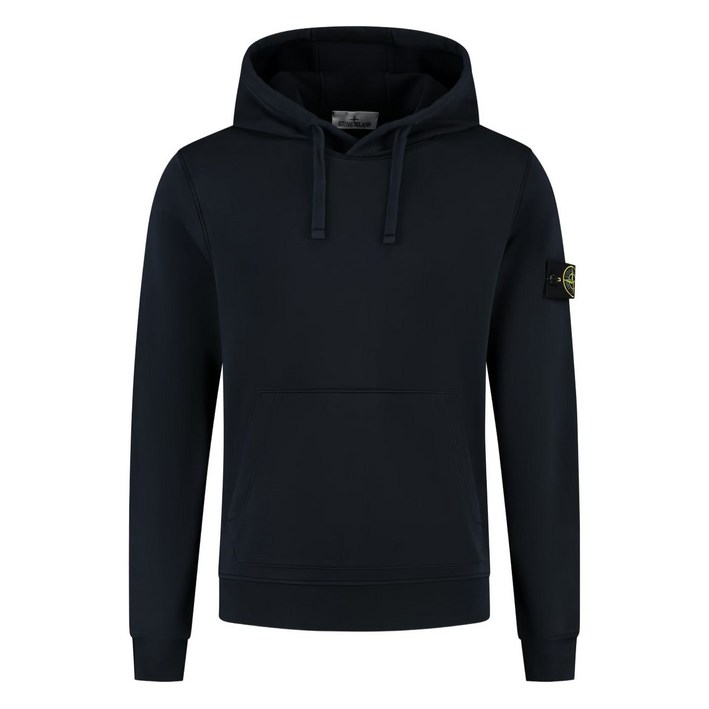 스톤 아일랜드 로고 패치 후디