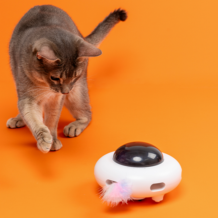 페키움 고양이 강아지 UFO 자동 장난감 로봇 사냥놀이 7511180307