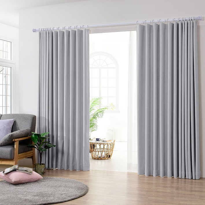 아로아 릴리커튼 무료배송 100프로 암막커튼 열차단 형상기억 자석끈증정 3중직 방한방풍 거실 안방 레일형 핀형커튼 바람막이 커텐