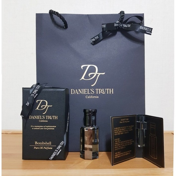 다니엘 트루스 밤쉘 오일 퍼퓸 Bombshell 10ml 선물포장 Dani No.1 1ml sample 추가증정 다니엘 트루스 밤쉘 오일 퍼퓸 Bombshell 10ml 선물포장 Dani No.1 1ml sample 추가증정