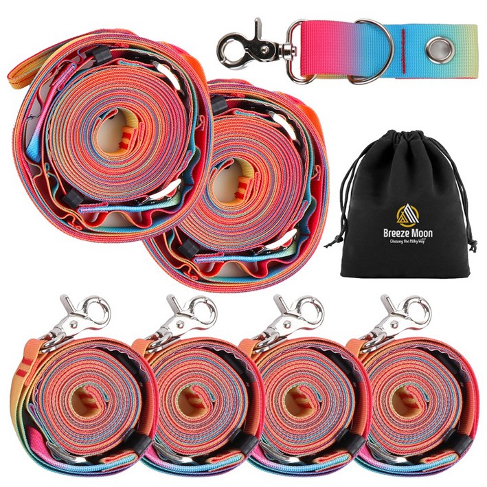 브리즈문 3세대 고강도 타프 웨빙 스트랩 메인 2p  사이드 4p  보관 파우치 세트