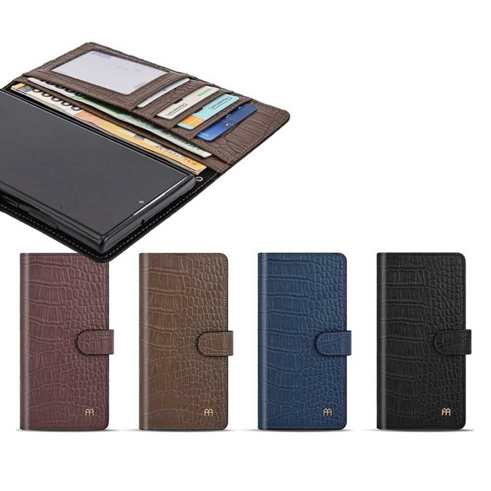 드림 천연소가죽 다이어리 카드 지갑 케이스 갤럭시S24FE SMS721N