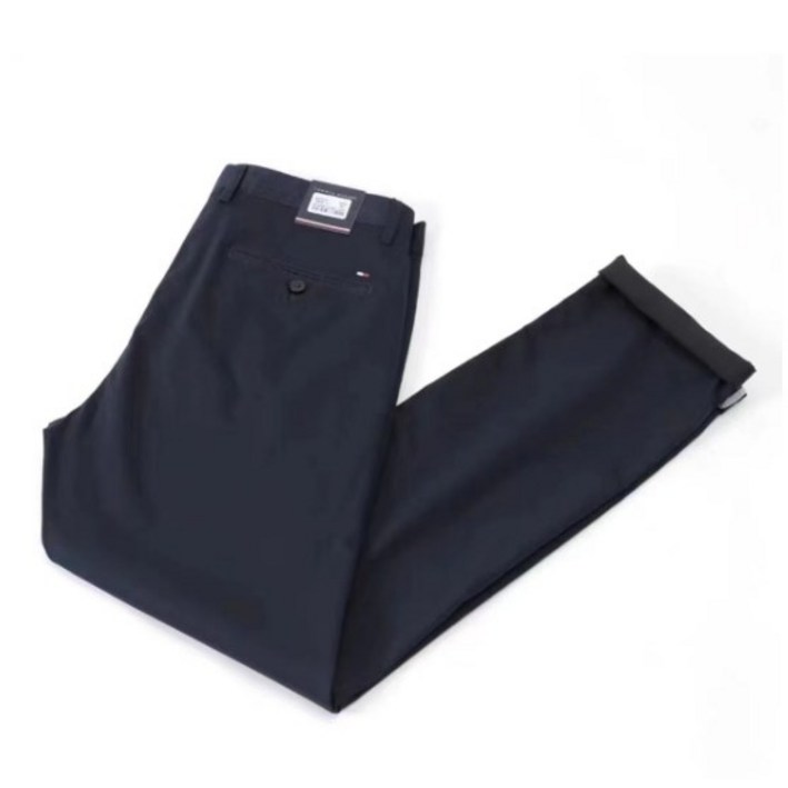토미 남성 스트레이트 바지 남성 캐주얼 다양한 바지 캐주얼 바지 코튼 비즈니스 바지 사계절