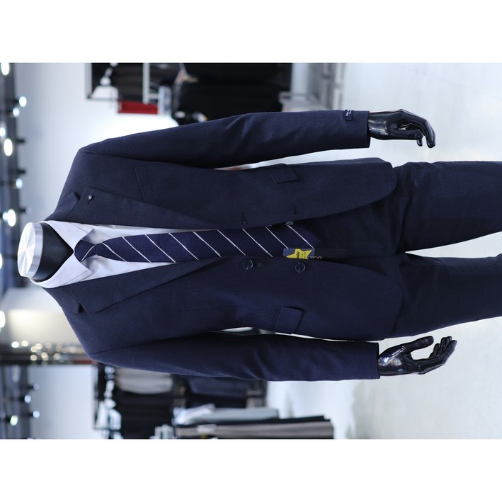 STCO FW 겨울 네이비 울혼방 투톤 수트 정장 (슬림핏) SSJUD11SETM