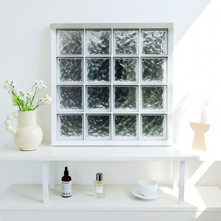 케이트가든 자체제작 유리블럭 액자 배전함가리개