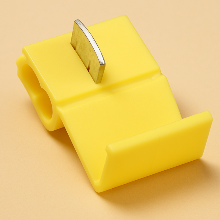 노빌 배선 스카치락 전기선 연결 단자 무탈피 커넥터 옐로우 12-10AWG 24A, 200개