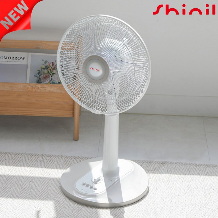 [25년형 재입고]신일 기본형 스탠드 선풍기, 아이보리 SIF-K12WSA, 아이보리 SIF-K12WSA