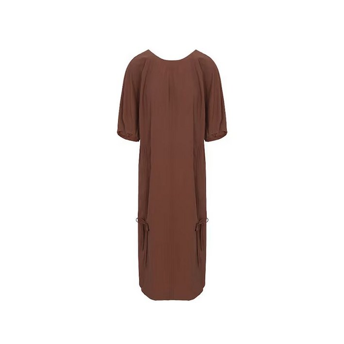 레노마레이디 셔링포인트 라운드 퍼프 원피스 택가격 239000원