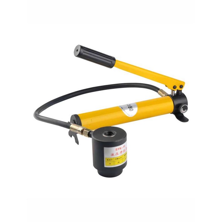 유압부싱교환기 가레지작기 천공 리프팅 실린더 교체 유압