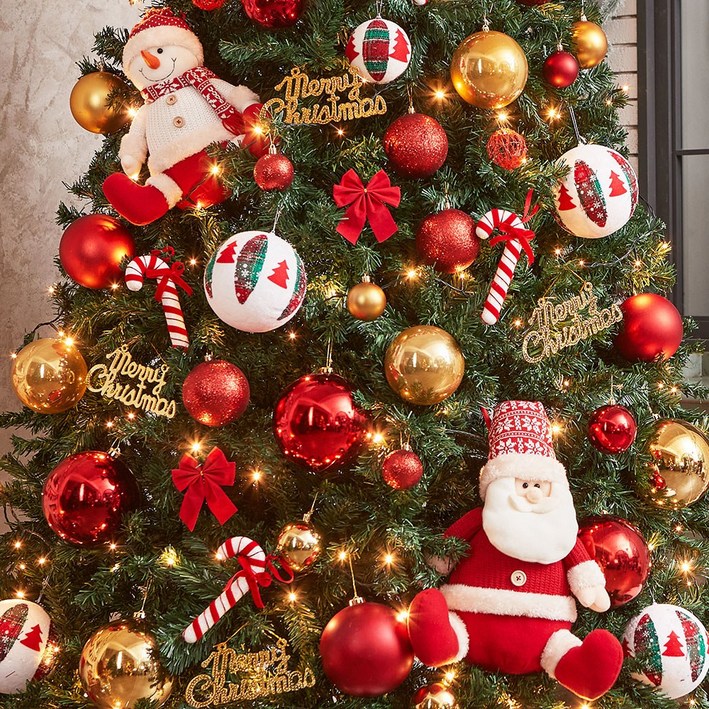 [도토로]270cm 꼬깔 산타 장식세트