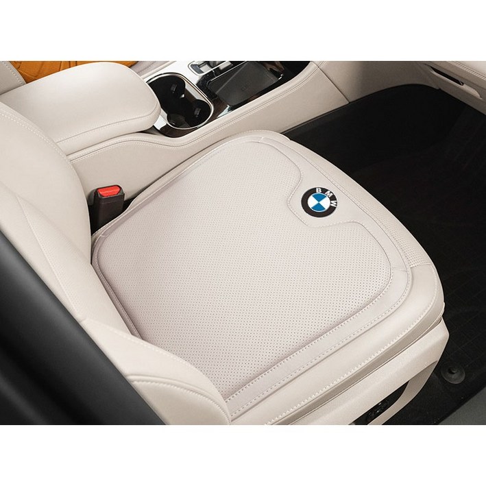 BMW 3 / 5 / X 시리즈 베이지 6컬러 가죽 방석 쿠션 카시트 bmw방석