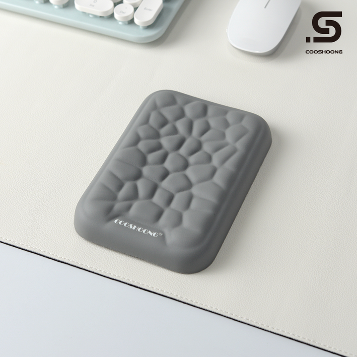 쿠슝 팔목 팔꿈치 손목 받침대 쿠션 보호대 팜레스트 패드, 1개