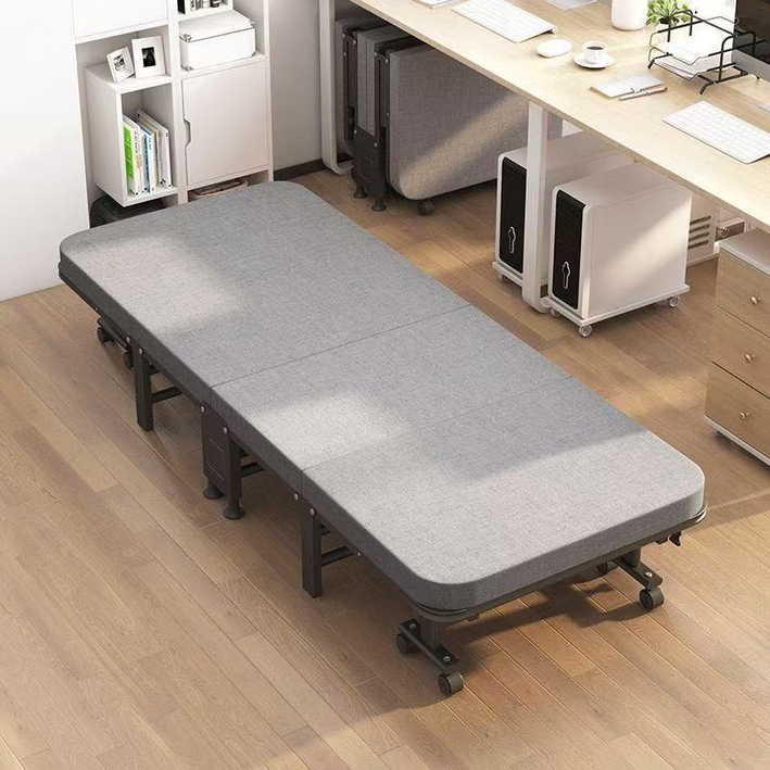 싱글 접이식 침대 간이 낮잠 침대 휴대용 야전침대