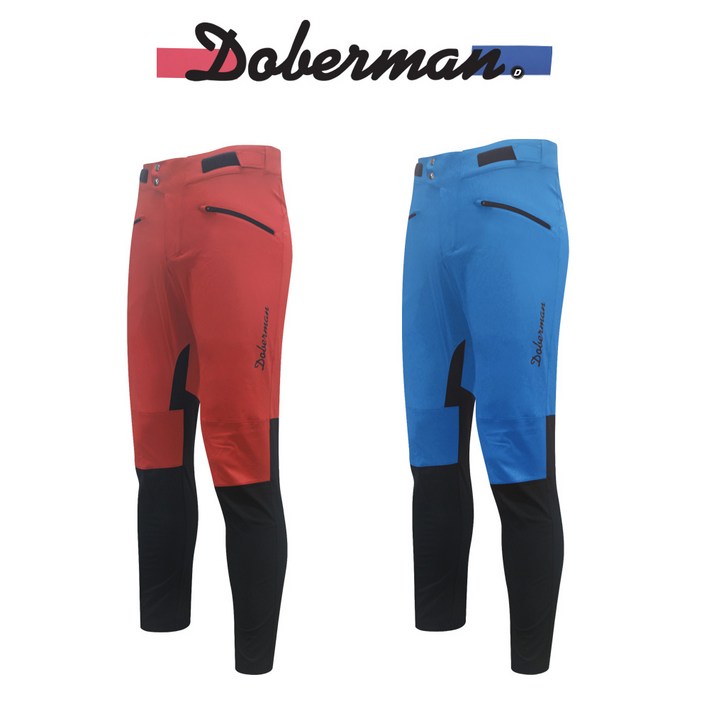 도베르만 자전거통바지 mtb바지 트레일팬츠 라이딩복 안붙는자전거바지