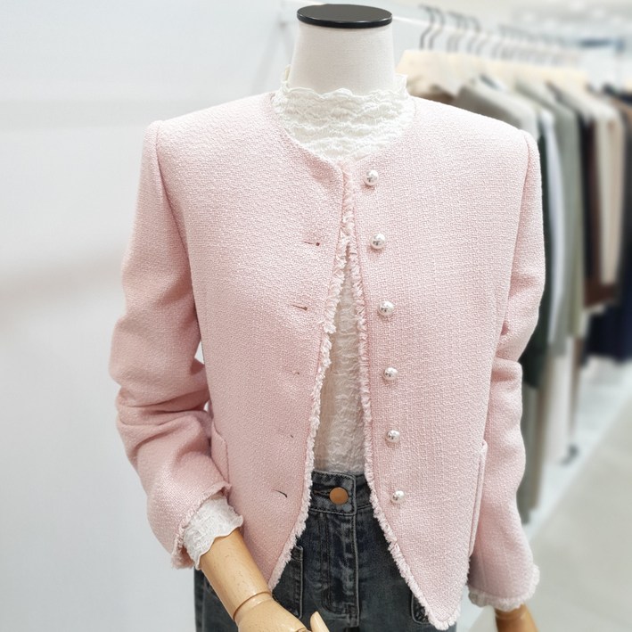 잇미샤 펄 카라리스 트위드 자켓 ITP9YJK920