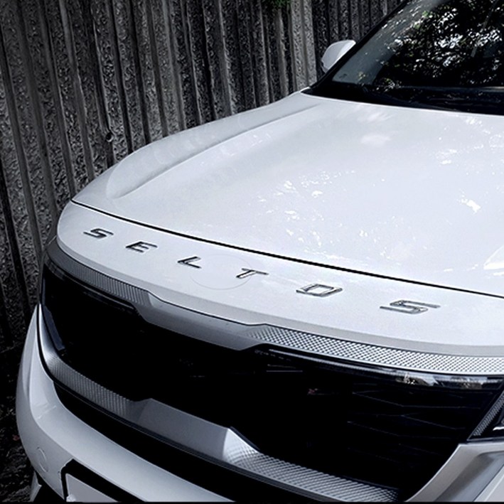 기아 셀토스 튜닝 로고 레터링 엠블럼세트 / 전면 후면 풀세트 트렁크 꾸미기 차량용품, F다크오션블루 전후면레터링 풀세트 / 메탈골드