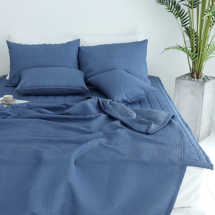 스코홈 심쿵 시어서커 침구 3종 세트