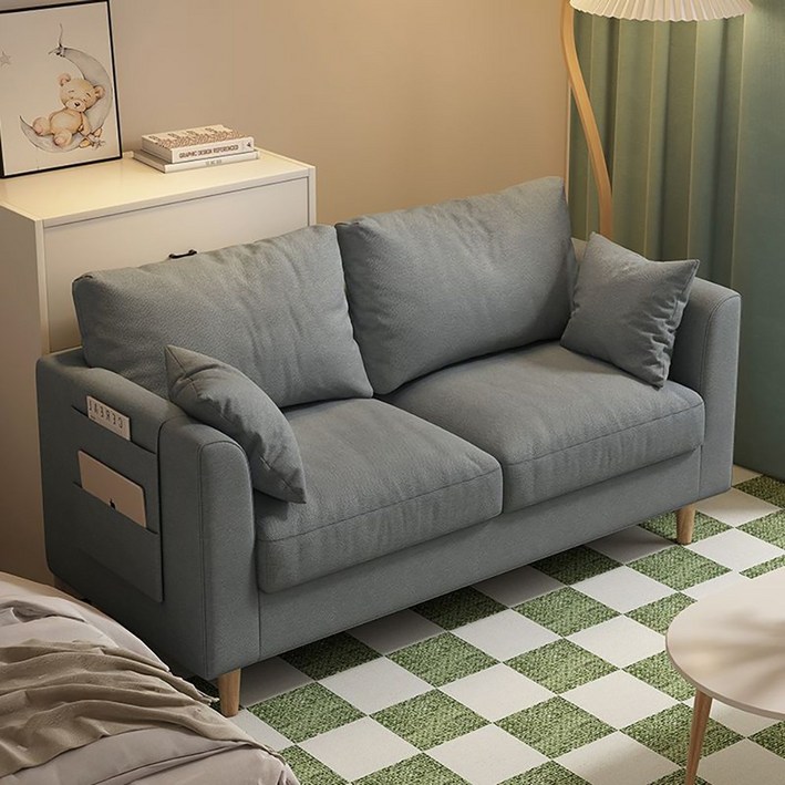 아파트 원룸 2인용3인용 패브릭 소파 거실 침실 라운지 쇼파, M08