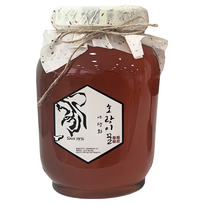 소백산 국내산 호랑이 야생화 잡화꿀, 1개, 2.4kg