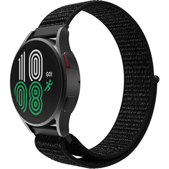 신지모루 갤럭시워치 울트라 호환 경량 스포츠 밴드 스트랩, 블랙, 1개