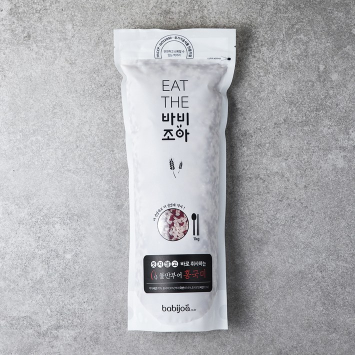 바비조아 물만부어 홍국쌀, 1kg, 1팩 바비조아 물만부어 홍국쌀, 1kg, 1팩