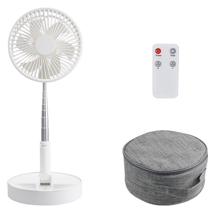 컴스 애니게이트 휴대용 선풍기 접이식 무선 스탠드 + 전용포켓 세트