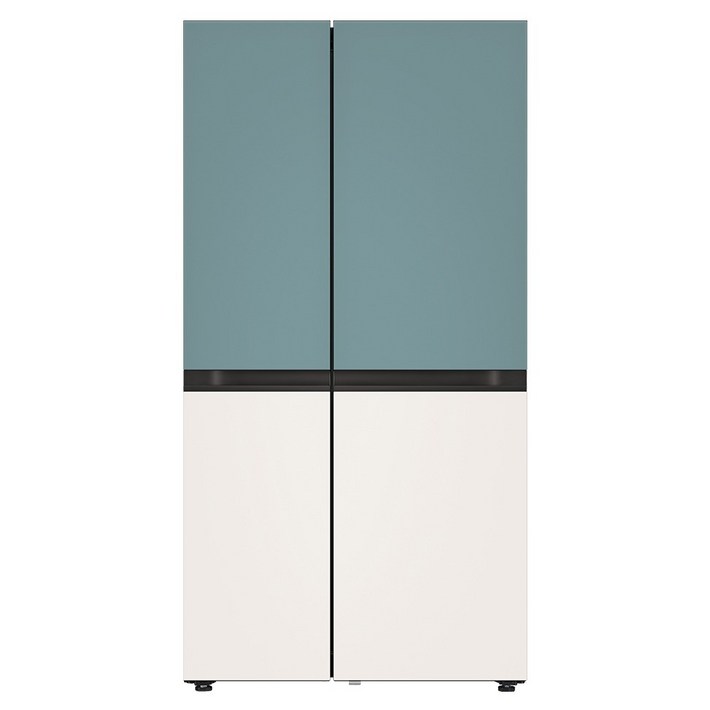 LG전자 디오스 AI 오브제컬렉션 832L 양문형 냉장고 방문설치, S836MTE032