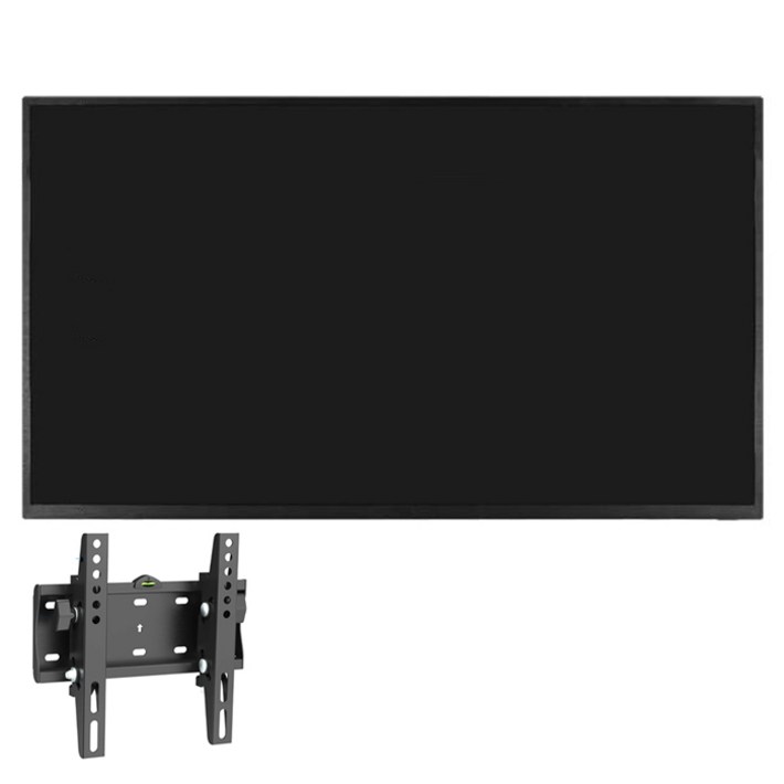 카멜 FHD 광고용 디지털 사이니지 모니터  벽걸이 각도조절 브라켓 세트 방문설치, 101.6cm, 모니터CDS4010, 브라켓WBT42E