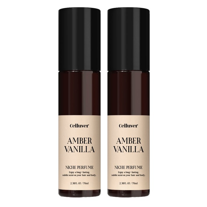 셀러버 니치퍼퓸 엠버바닐라, 70ml, 2개 셀러버 니치퍼퓸 엠버바닐라, 70ml, 2개